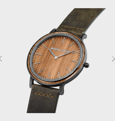 Original Grain Koa Stonewashed minimalist 40mm image 1
