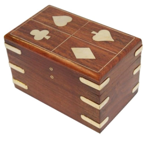Rose Wood Card Box image 0