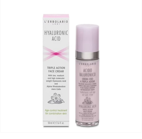 L' ERBOLARIO Hyaluronic Acid Triple Action Face Cream - Combination Skin image 0