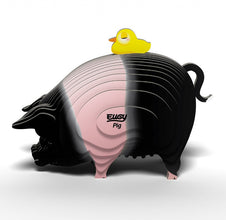 Eugy - Pig 3D Model Kit image 0