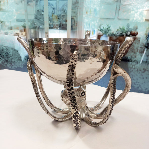 Octopus & Bowl Silver image 0