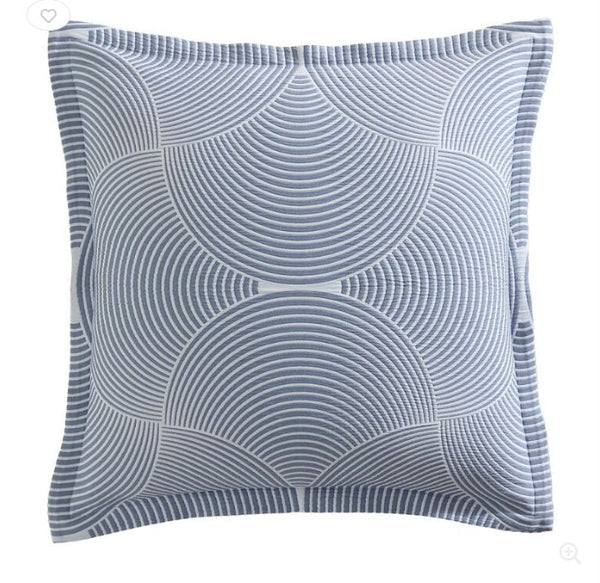 Arlo Slate Euro Cushion Cover image 0